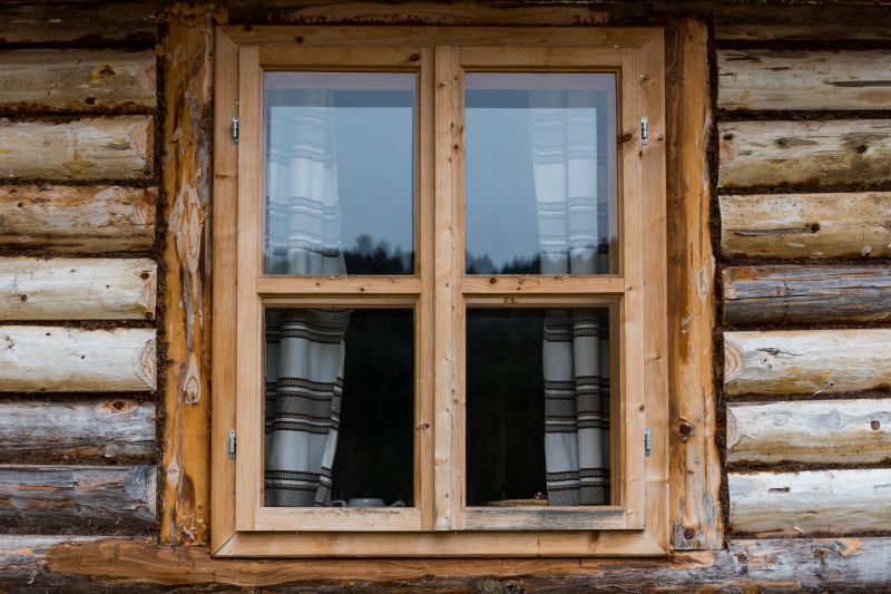 Traditional Wooden Window